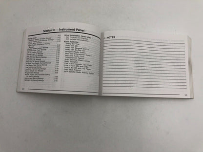 2006 Buick Rendezvous Owners Manual OEM F03B08072