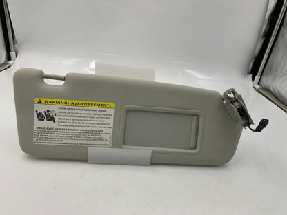 2009-2012 Audi A4 Passenger Sun Visor Sunvisor Gray Illuminated OEM F01B38057