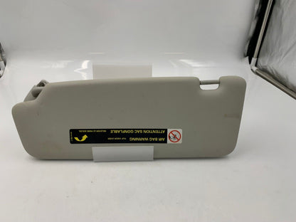 2009-2012 Audi A4 Passenger Sun Visor Sunvisor Gray Illuminated OEM F01B38057