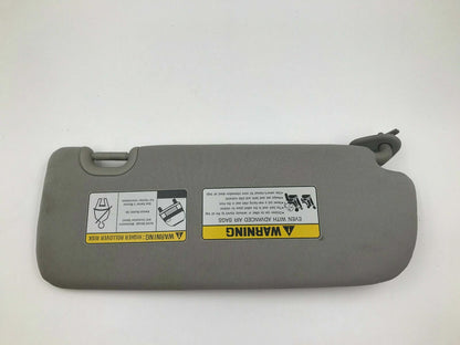 2013-2018 Hyundai Santa Fe Driver Sun Visor Sunvisor Gray H02B26003