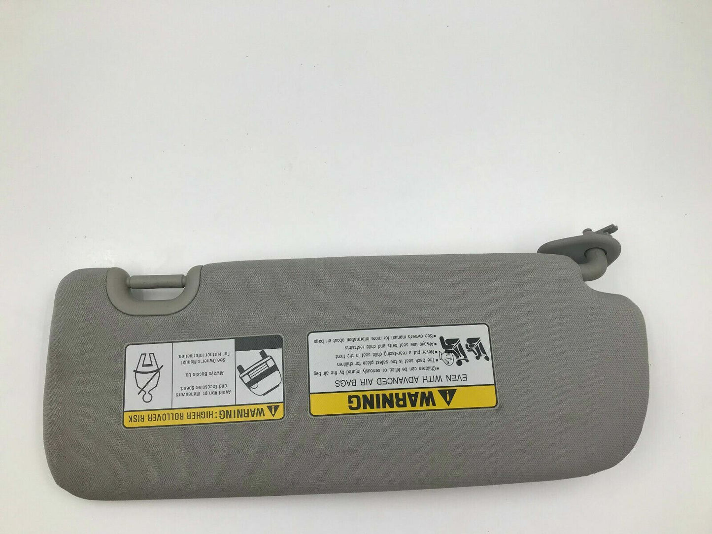 2013-2018 Hyundai Santa Fe Driver Sun Visor Sunvisor Gray H02B26003