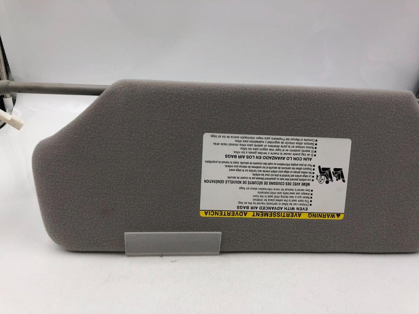 2011-2014 Toyota Sienna Passenger Sun Visor Sunvisor Gray Illuminated A03B24040