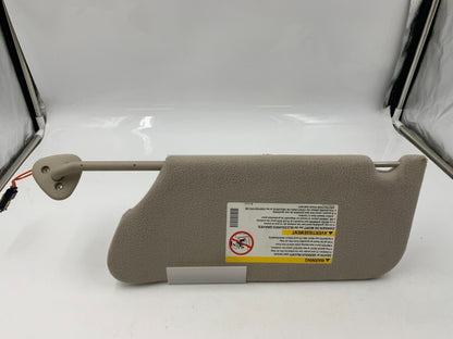 2000-2004 Cadillac Seville Passenger Sunvisor Gray Illuminated OEM F01B03053