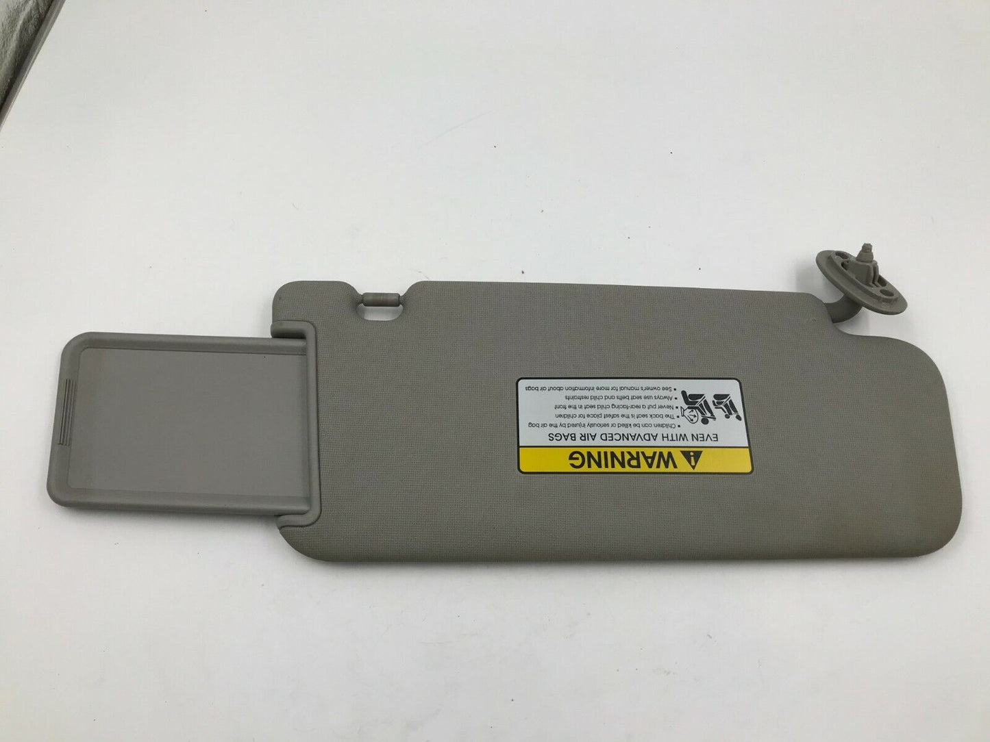 2010-2013 Kia Forte Driver Sun Visor Sunvisor Gray OEM H02B47005