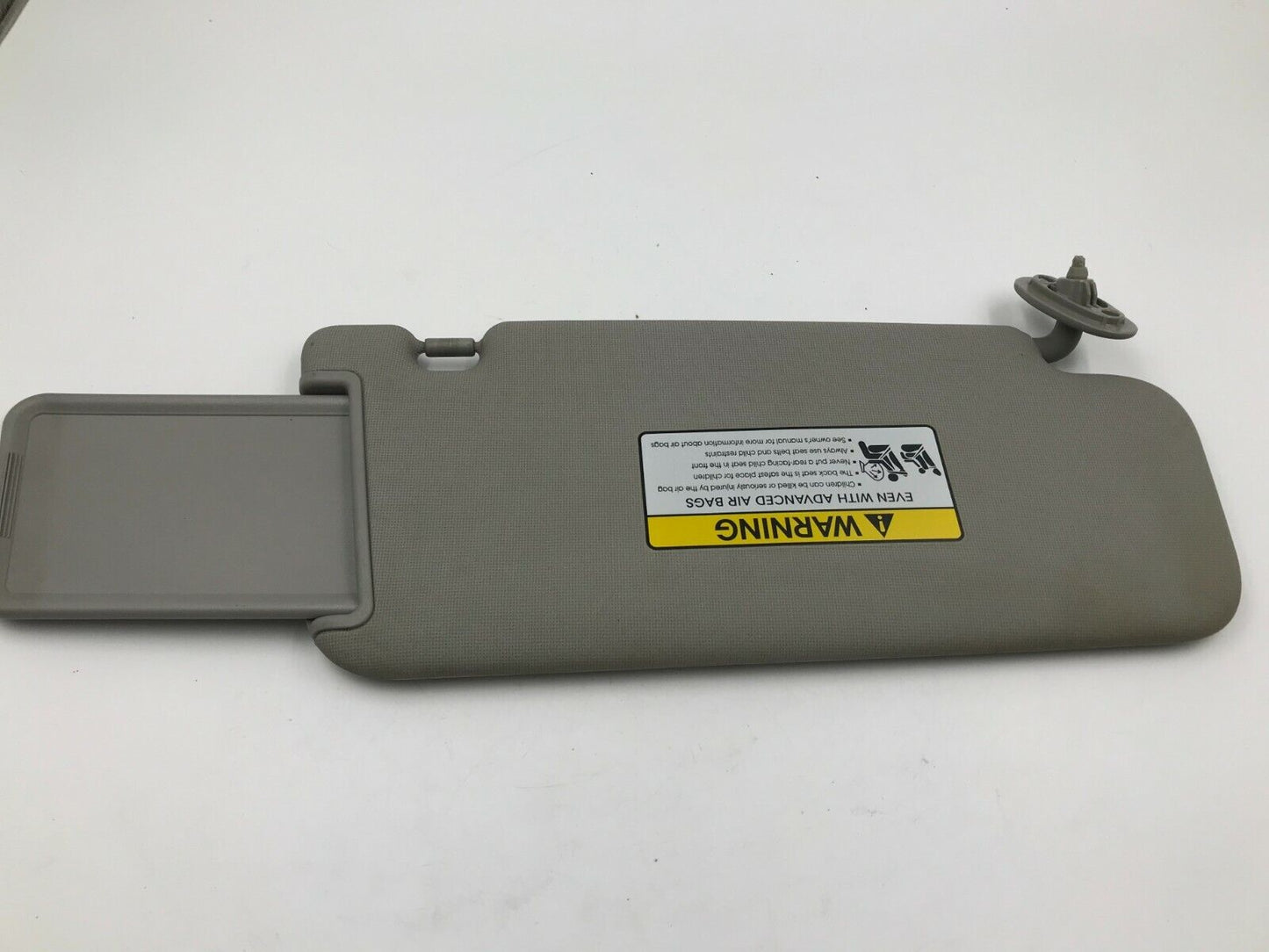 2010-2013 Kia Forte Driver Sun Visor Sunvisor Gray OEM H02B47005