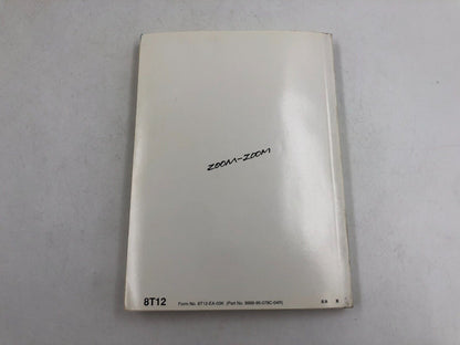 2004 Mazda 6 Owners Manual Handbook with Case OEM D03B27025