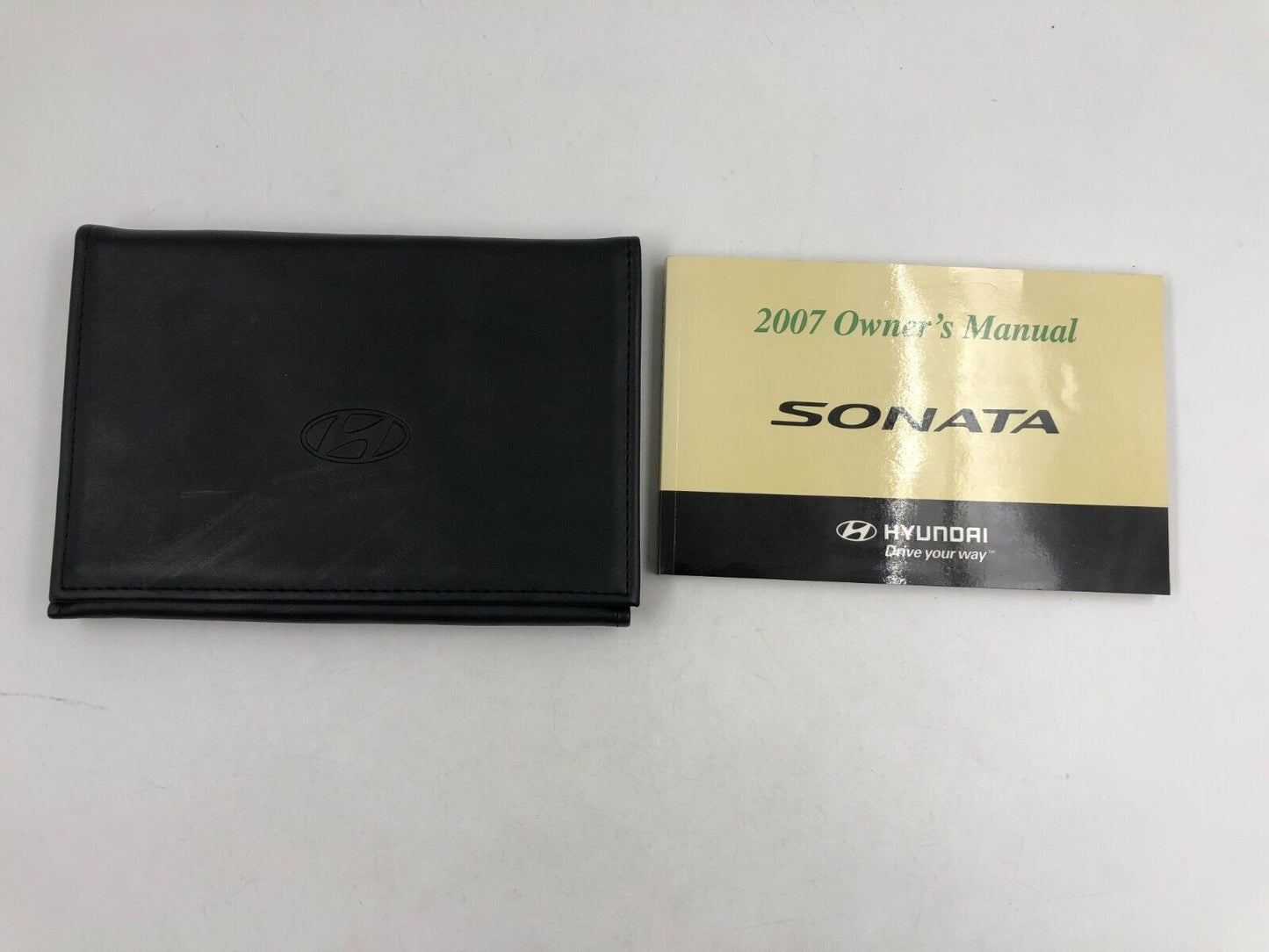 2007 Hyundai Sonata Owners Manual With Case OEM D03B33024