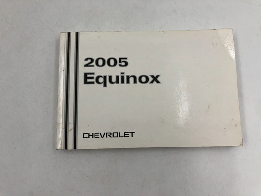 2005 Chevy Equinox Owners Manual Handbook OEM D03B52020