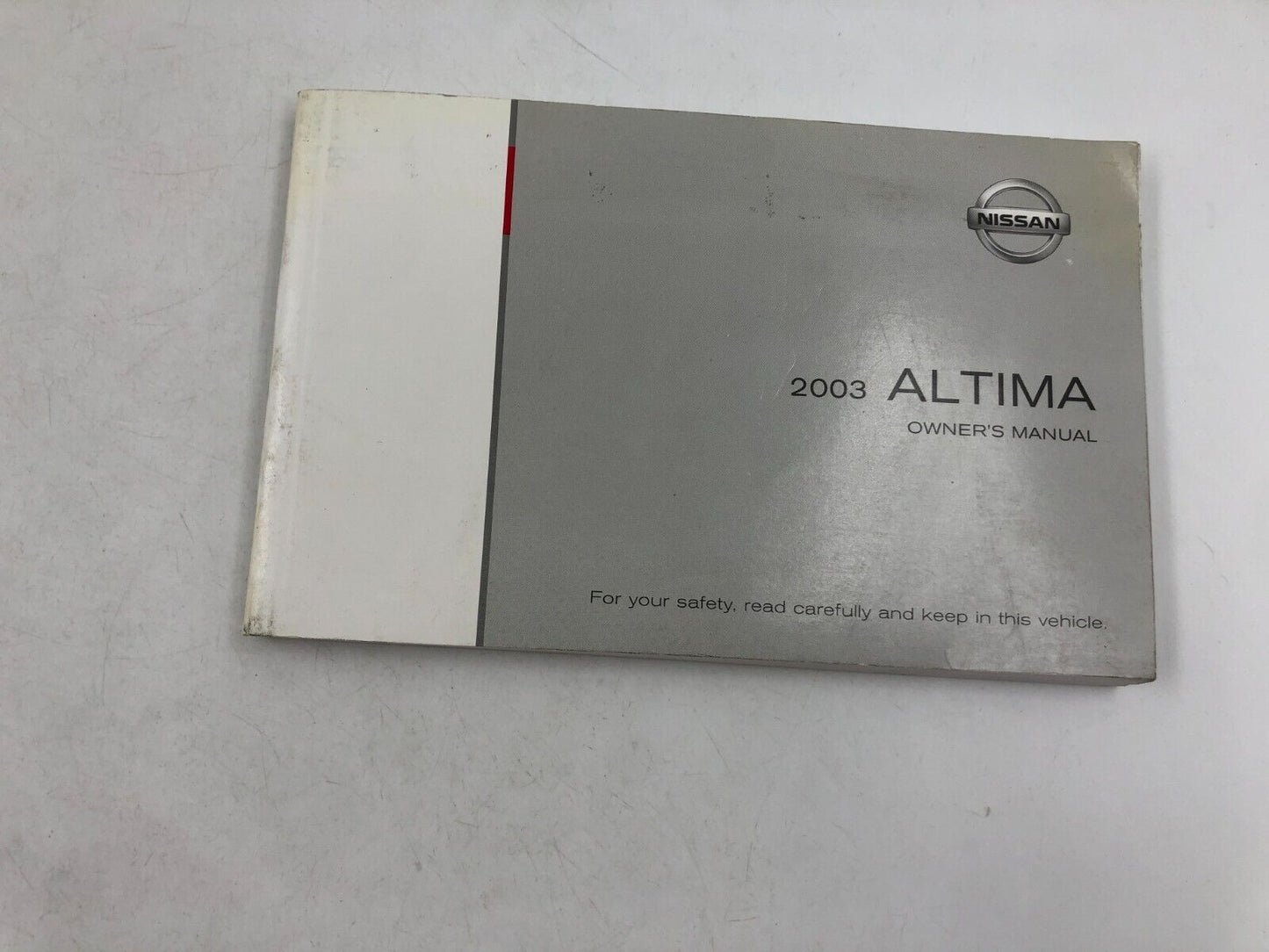 2003 Nissan Altima Owners Manual OEM A02B24031