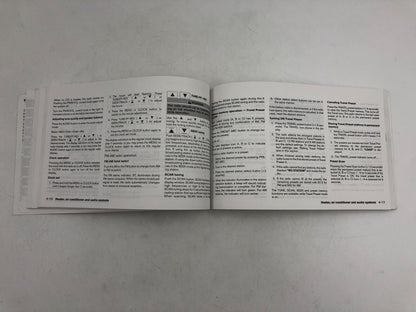 2003 Nissan Altima Owners Manual OEM A02B24031