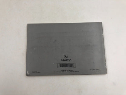 2009 Acura TSX Owners Manual Handbook Set with Case B03B48023