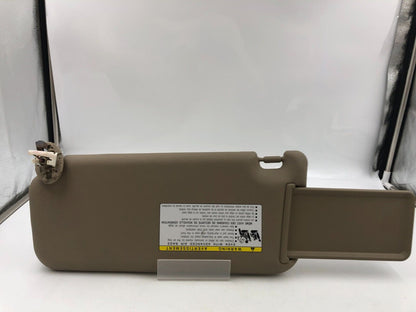 2010-2014 Toyota Rav4 Passenger Sun Visor Sunvisor Brown Illuminated A01B53042