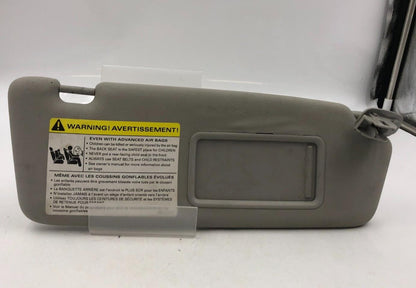 2002-2008 Audi A4 Sedan Passenger Visor Sunvisor Gray Illuminated OEM B03B20019