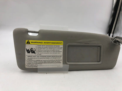 2002-2008 Audi A4 Sedan Passenger Visor Sunvisor Gray Illuminated OEM B03B20019