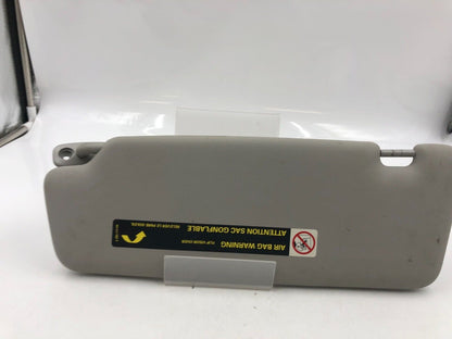 2002-2008 Audi A4 Sedan Passenger Visor Sunvisor Gray Illuminated OEM B03B20019