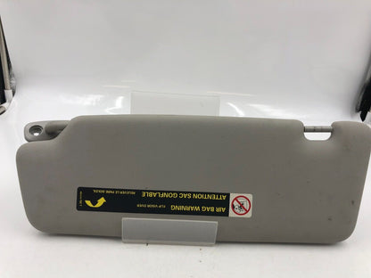 2002-2008 Audi A4 Sedan Passenger Visor Sunvisor Gray Illuminated OEM B03B20019