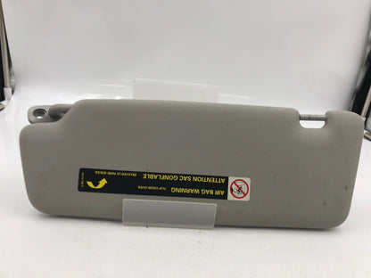 2002-2008 Audi A4 Sedan Passenger Visor Sunvisor Gray Illuminated OEM B03B20019