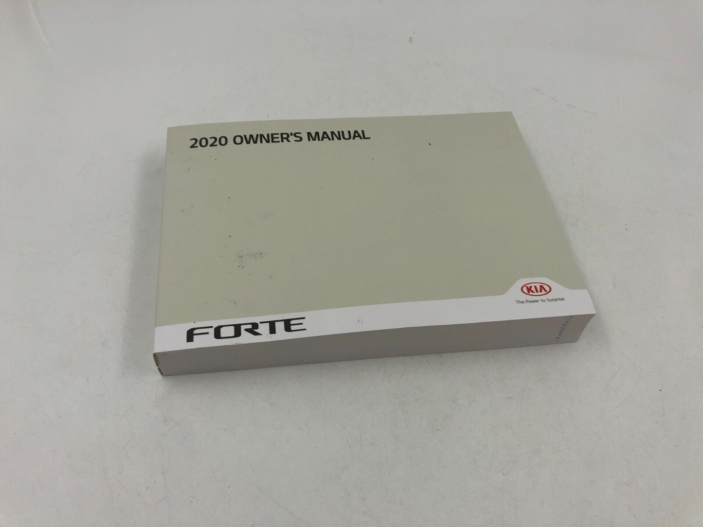 2020 Kia Forte Owners Manual Handbook Set OEM A01B05054