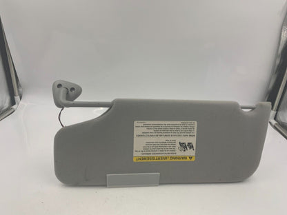 2005-2007 Ford Freestyle Passenger Sun Visor Sunvisor Gray Illuminated F02B45052