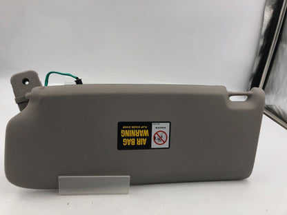 2004-2006 Volvo S40 Passenger Sun Visor Sunvisor Gray Illuminated OEM G01B20046