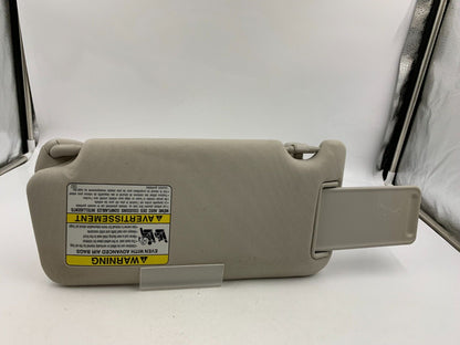 2010-2014 Subaru Legacy Passenger Sun Visor Sunvisor Gray OEM F03B36065