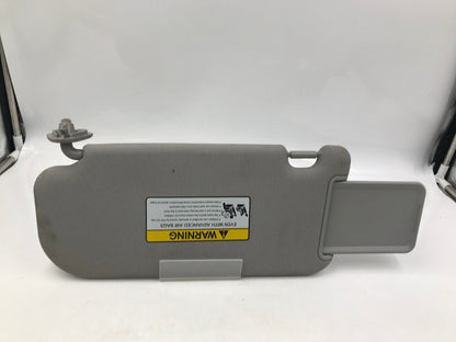 2010-2015 Hyundai Tucson Passenger Sun Visor Sunvisor Gray OEM B02B47019