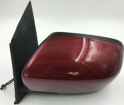 2007-2009 Mazda CX-7 Driver Side View Power Door Mirror Red OEM A02B49034