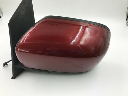 2007-2009 Mazda CX-7 Driver Side View Power Door Mirror Red OEM A02B49034