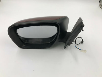 2007-2009 Mazda CX-7 Driver Side View Power Door Mirror Red OEM A02B49034