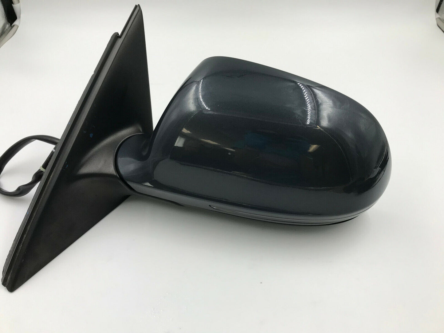 2009 Audi A4 Driver Side View Power Door Mirror Blue OEM B21005