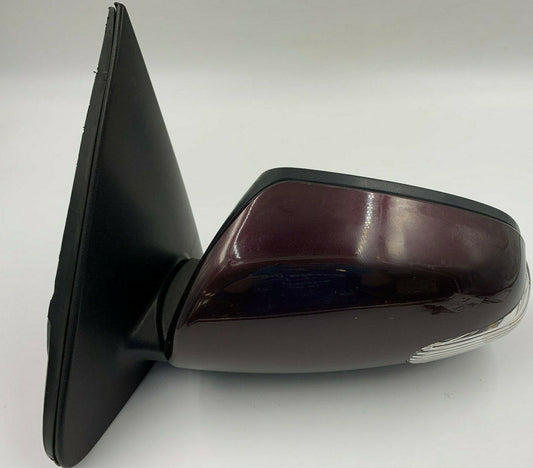 2011-2013 Kia Forte Driver Side View Power Door Mirror Bergundy OEM E02B27005