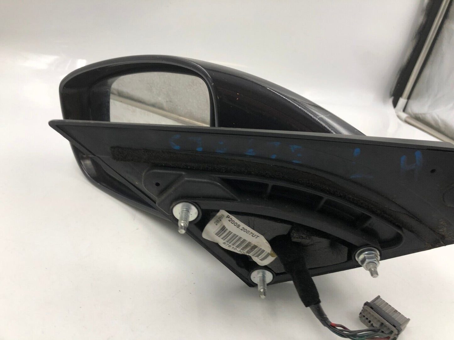 2011-2014 Hyundai Sonata Driver Side View Power Door Mirror Black OEM D01B39062