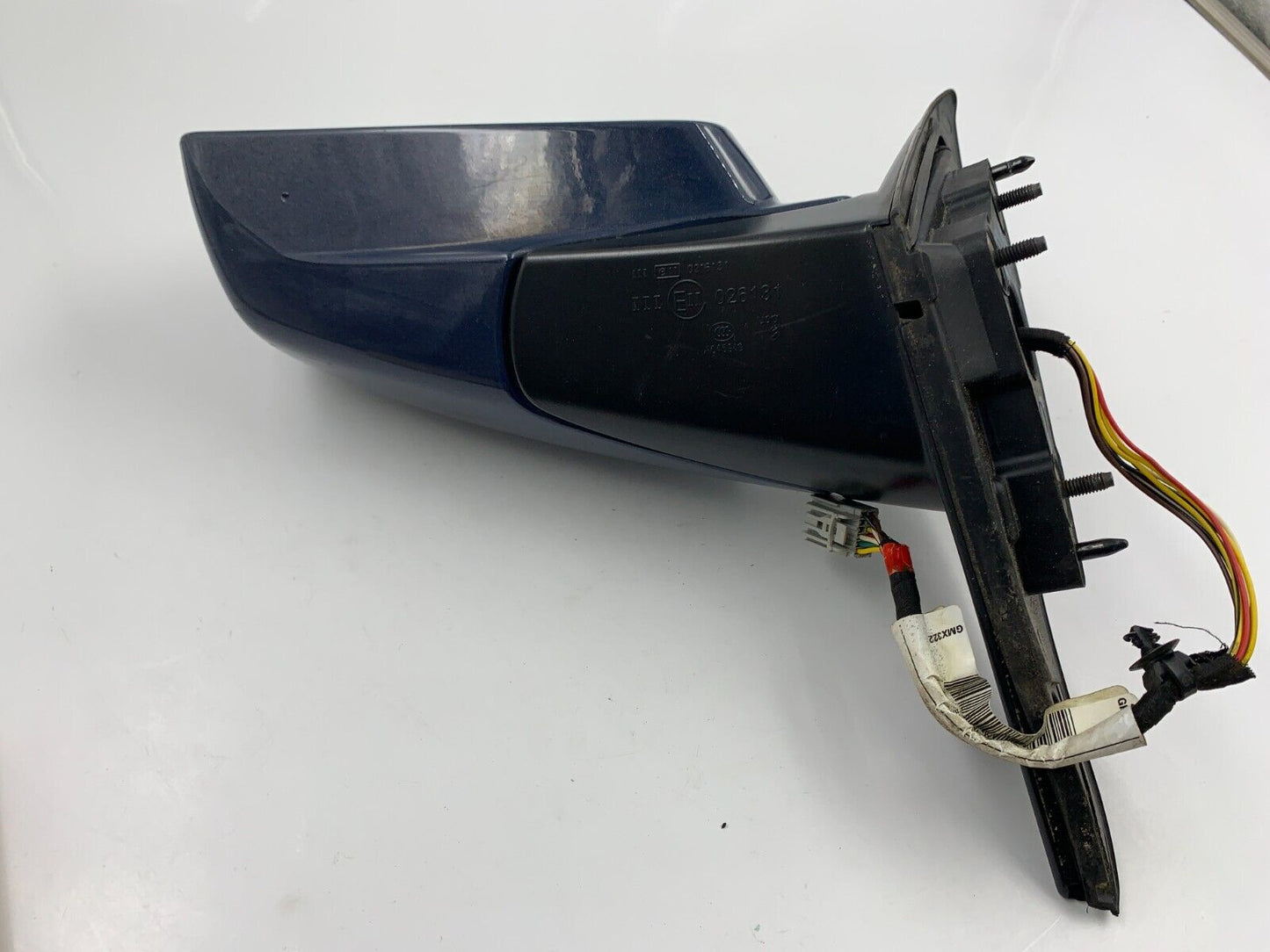 2008-2014 Cadillac CTS Driver Side View Power Door Mirror Blue OEM G04B23002