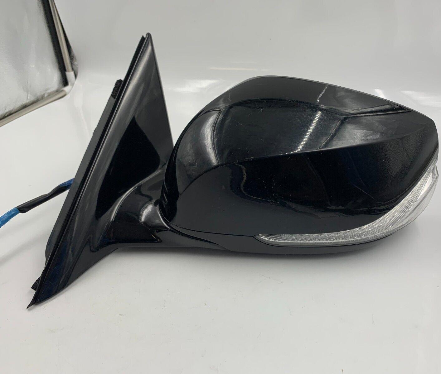 2016-2017 Infiniti Q50 Driver Side View Power Door Mirror Black OEM B01B16031