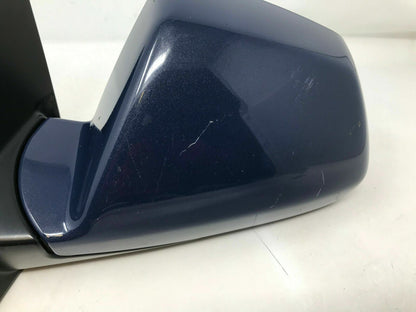 2008-2014 Cadillac CTS Driver Side View Power Door Mirror Blue OEM D02B50002