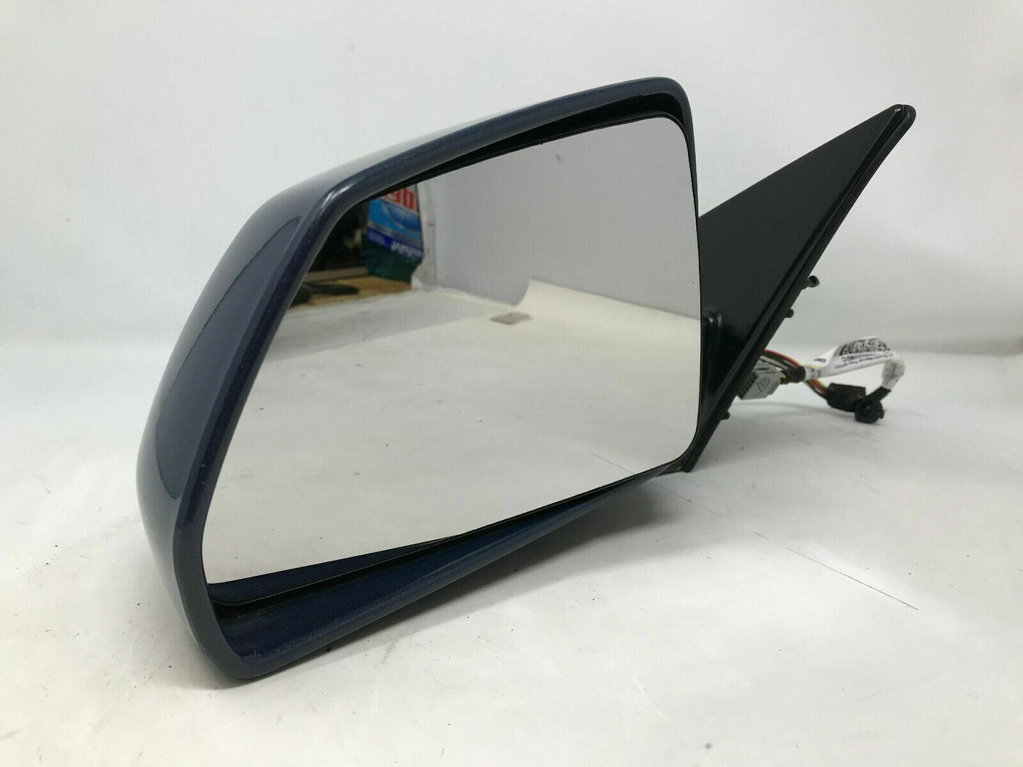 2008-2014 Cadillac CTS Driver Side View Power Door Mirror Blue OEM D02B50002