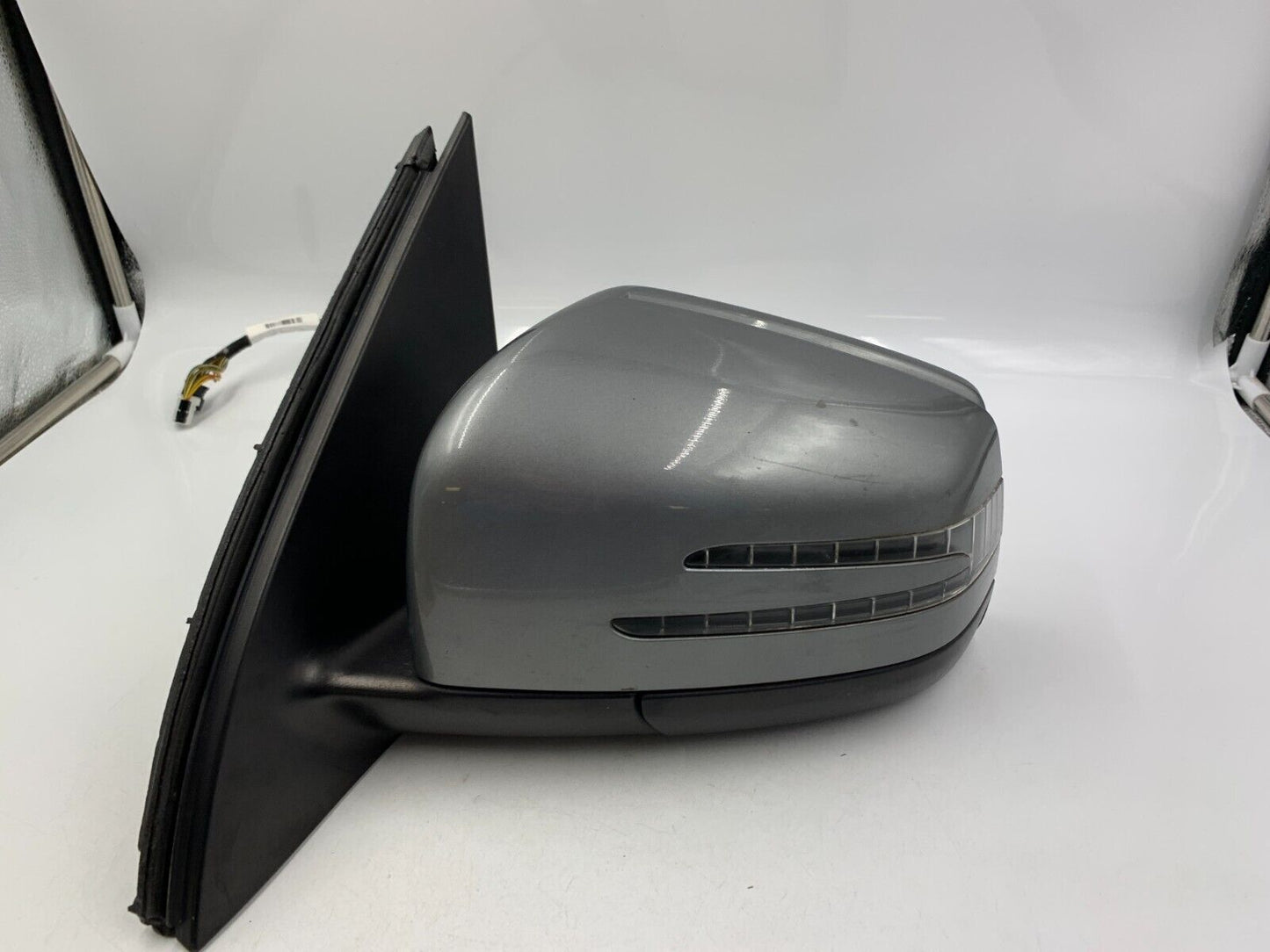 2013-2016 Mercedes-Benz GL450 Driver Power Door Mirror Gray OEM BSA G02B35043