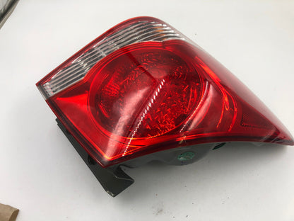 2011-2016 Chevrolet Cruze Driver Side Tail Light Taillight OEM B02002