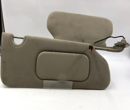 2006-2007 Cadillac DTS Passenger Sun Visor Sunvisor Beige OEM A03B09040