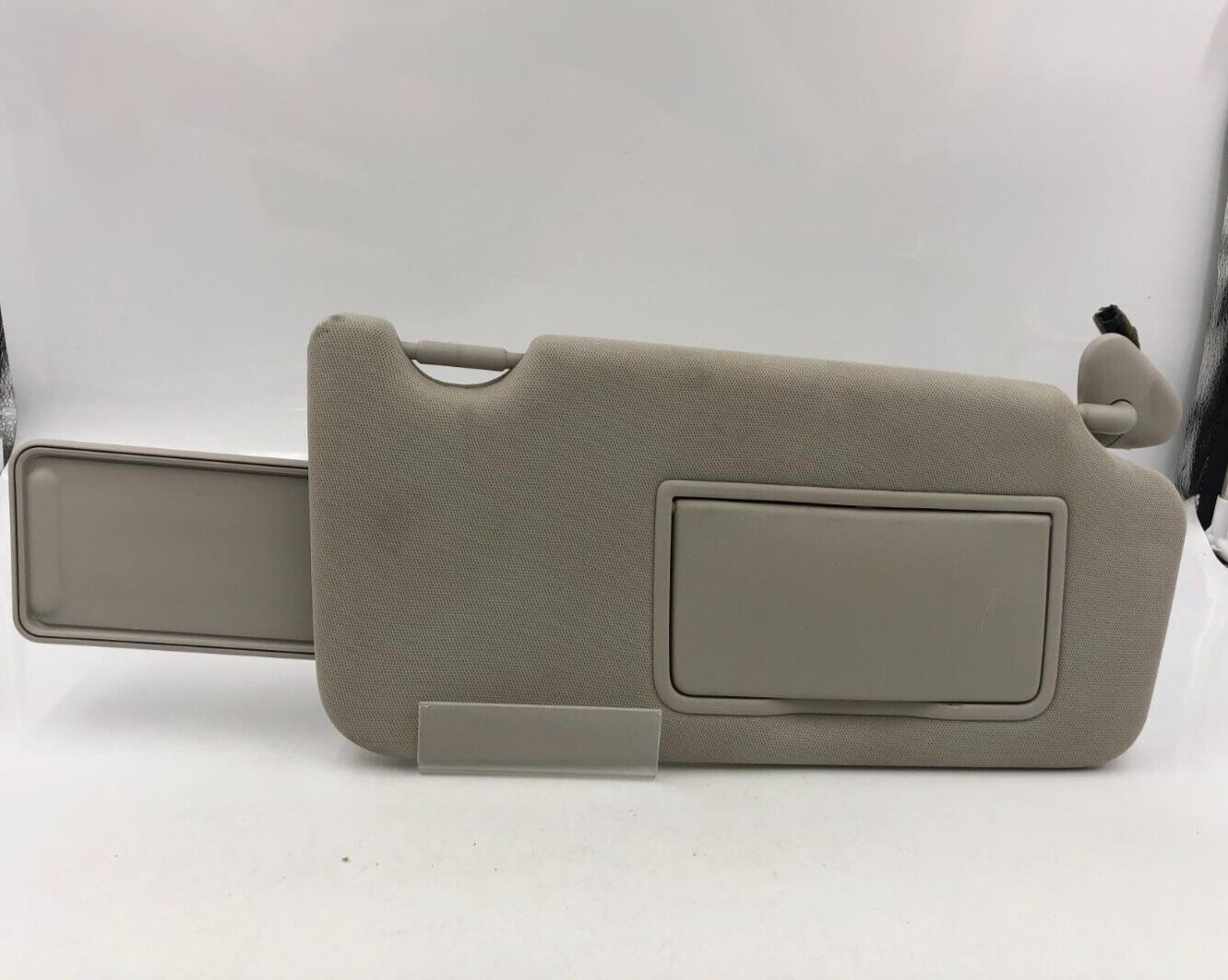 2010-2014 Subaru Legacy Passenger Sun Visor Sunvisor Gray Illuminated B03B12051