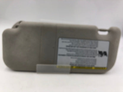 2009-2014 Toyota Matrix Passenger Sun Visor Sunvisor Gray OEM F02B25044