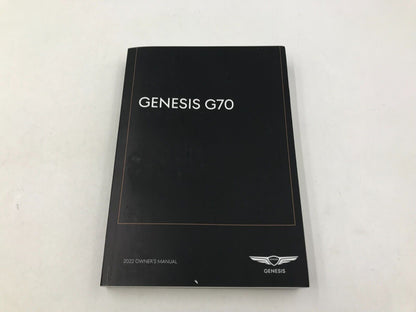 2022 Genesis Owners Manual Guide Set with Case OEM A03B37050