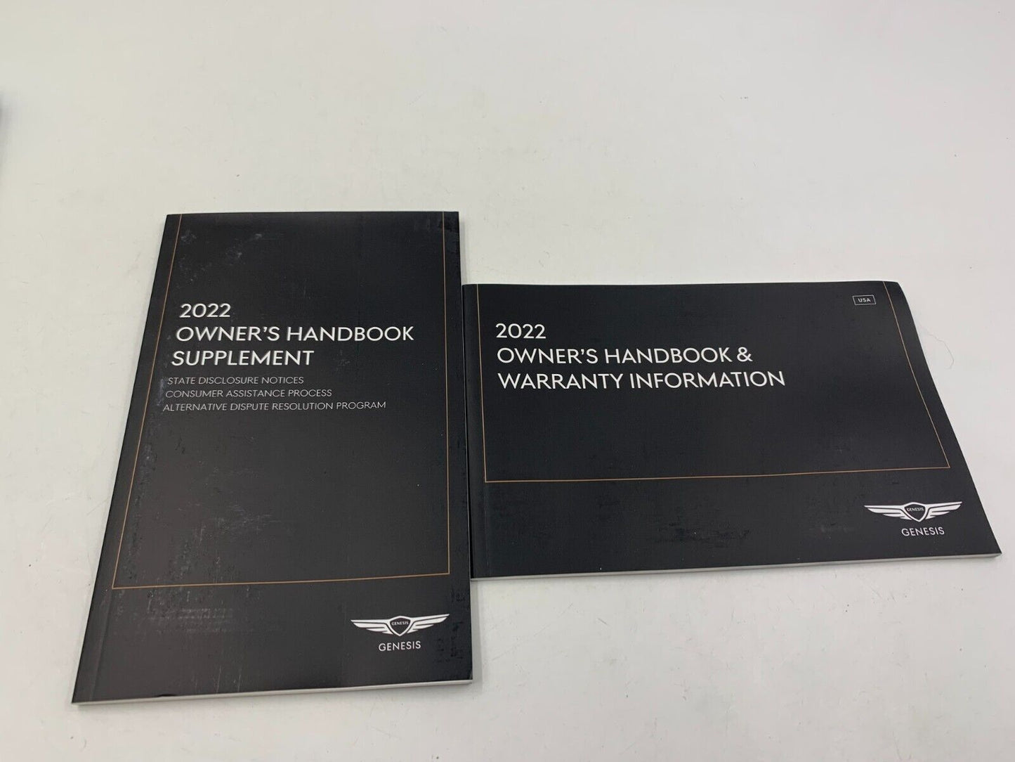 2022 Genesis Owners Manual Guide Set with Case OEM A03B37050