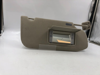 2010-2012 Ford Taurus Passenger Sun Visor Sunvisor Tan illuminated OEM B03B12055