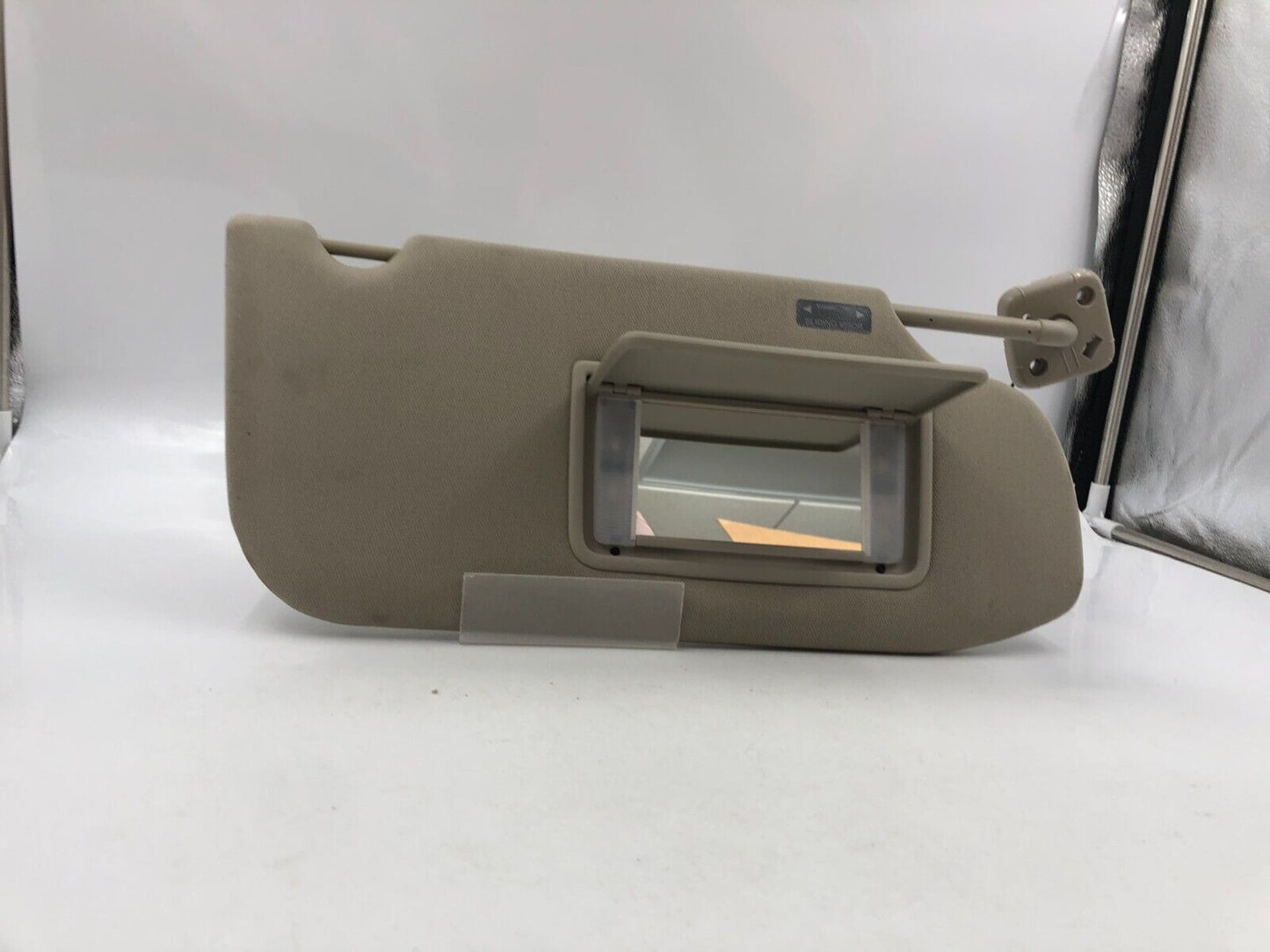 2010-2012 Ford Taurus Passenger Sun Visor Sunvisor Tan illuminated OEM B03B12055