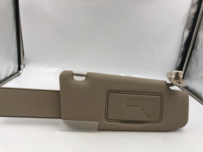 2010-2013 Suzuki Kizashi Passenger Sun Visor Sunvisor Sand OEM A01B53045