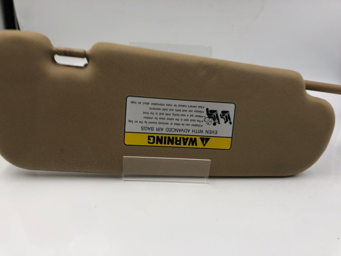 2011-2014 Hyundai Sonata Driver Sun Visor Sunvisor Brown OEM H01B41023