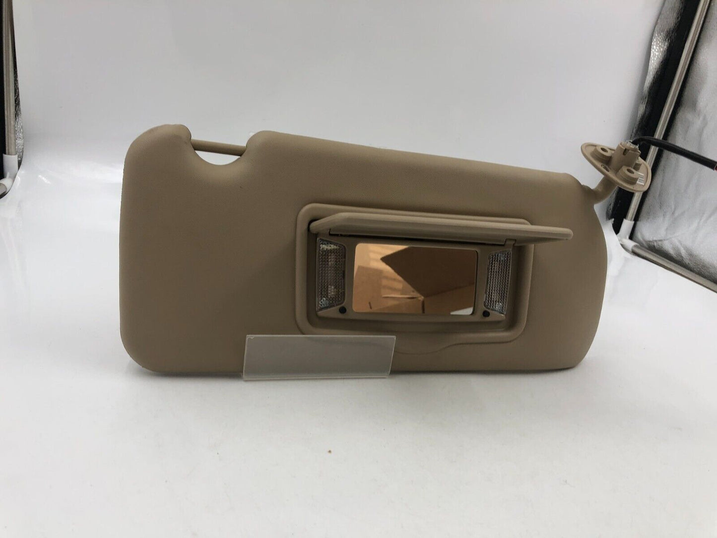 2007-2009 Cadillac SRX Passenger Side Sunvisor Illumination Tan OEM A01B30025