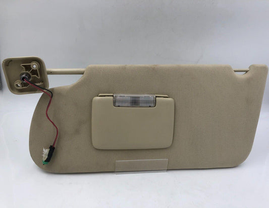 2013-2019 Ford Flex Driver Sunvisor Sun Visor Beige Illuminated OEM B03B02020