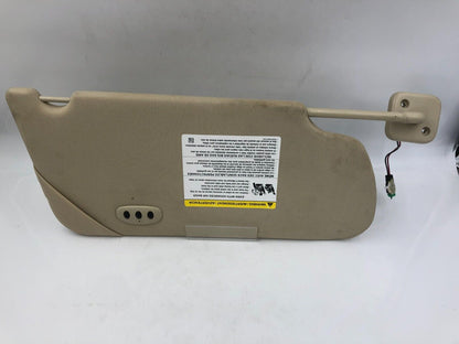 2013-2019 Ford Flex Driver Sunvisor Sun Visor Beige Illuminated OEM B03B02020